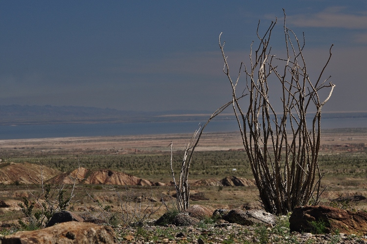 badlands-type terrain of the state park